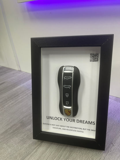 Luxury Frame Art  / Porsche Wall Art  / 10cmx15cmx2cm