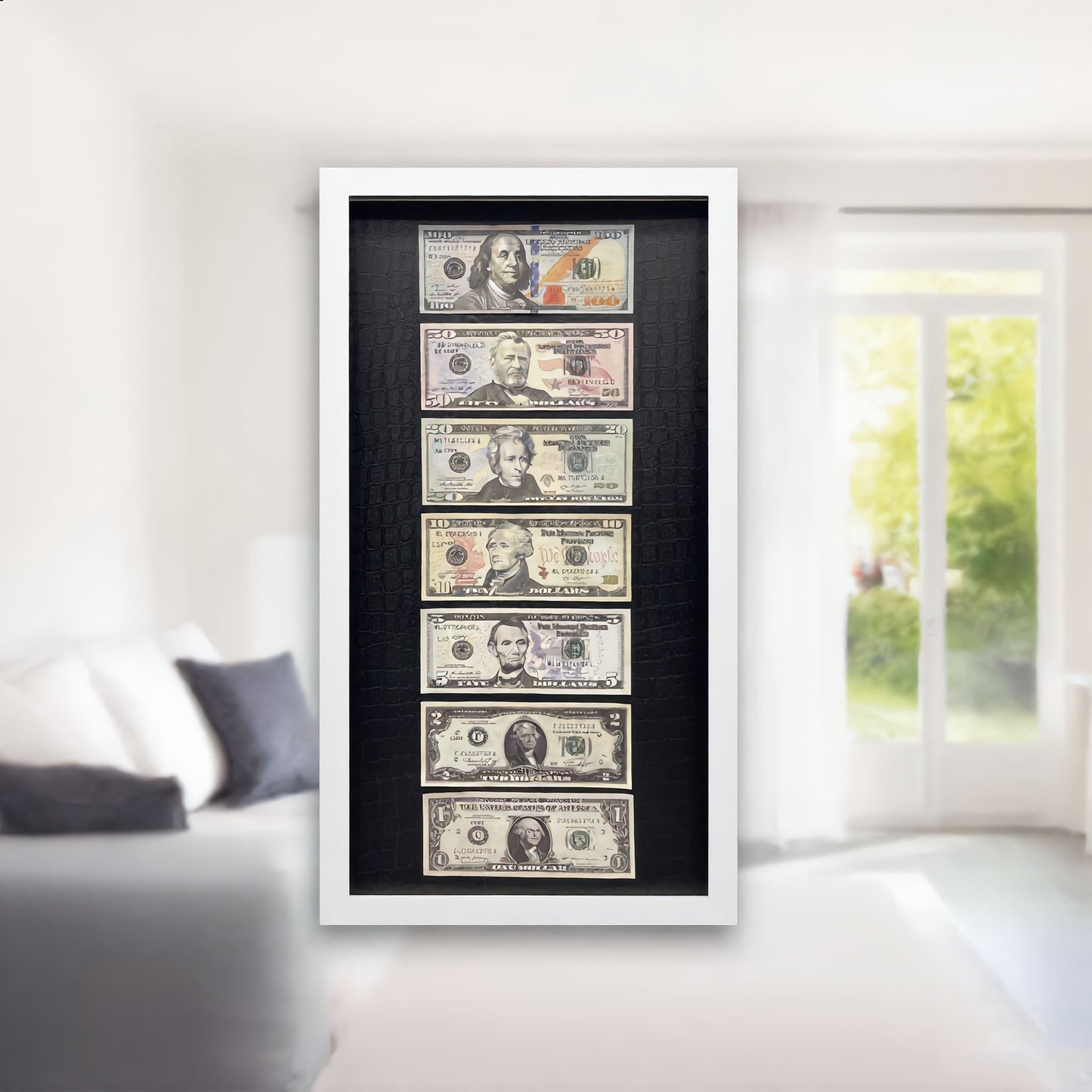 Dollar Wandbild Money Art