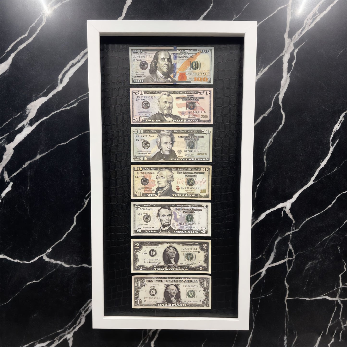 Dollar Wandbild Money Art