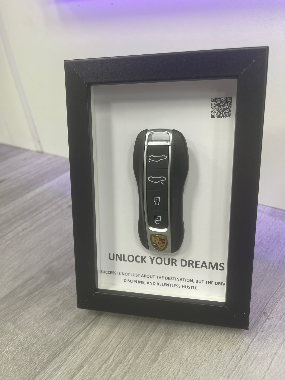 Luxury Frame Art  / Porsche Wall Art  / 10cmx15cmx2cm