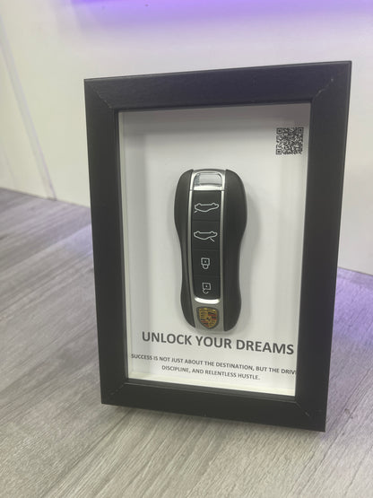 Luxury Frame Art  / Porsche Wall Art  / 10cmx15cmx2cm
