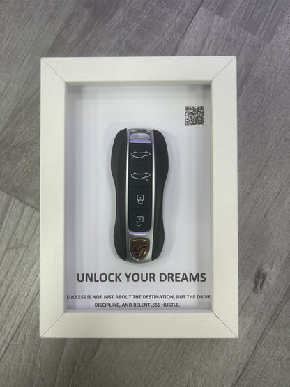 Luxury Frame Art  / Porsche Wall Art  / 10cmx15cmx2cm