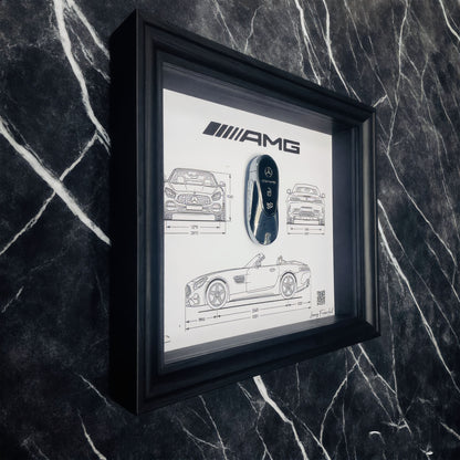 Luxury Frame Art  / AMG Wall Art  / Blueprint