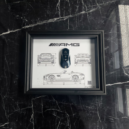 Luxury Frame Art  / AMG Wall Art  / Blueprint