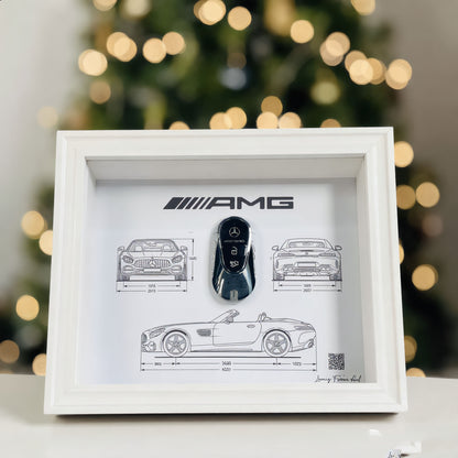 Luxury Frame Art  / AMG Wall Art  / Blueprint