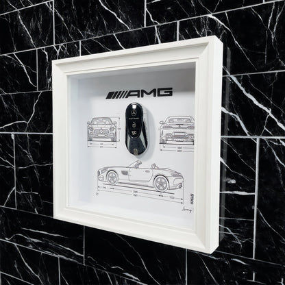 Luxury Frame Art  / AMG Wall Art  / Blueprint