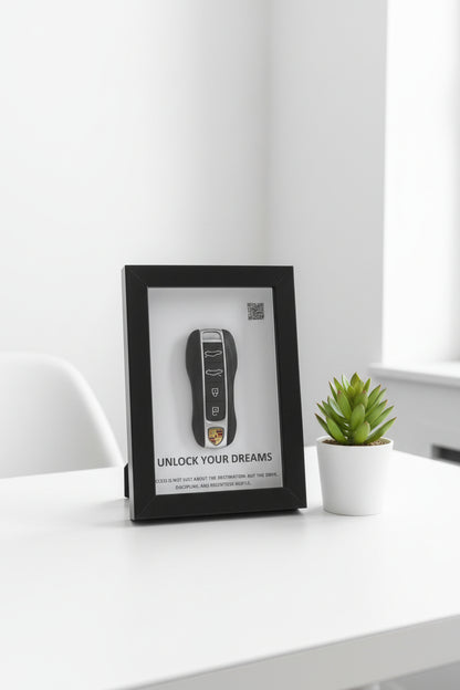 Luxury Frame Art  / Porsche Wall Art  / 10cmx15cmx2cm