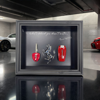 Luxury Frame Art  / Ferrari Wall Art 2 KEYS
