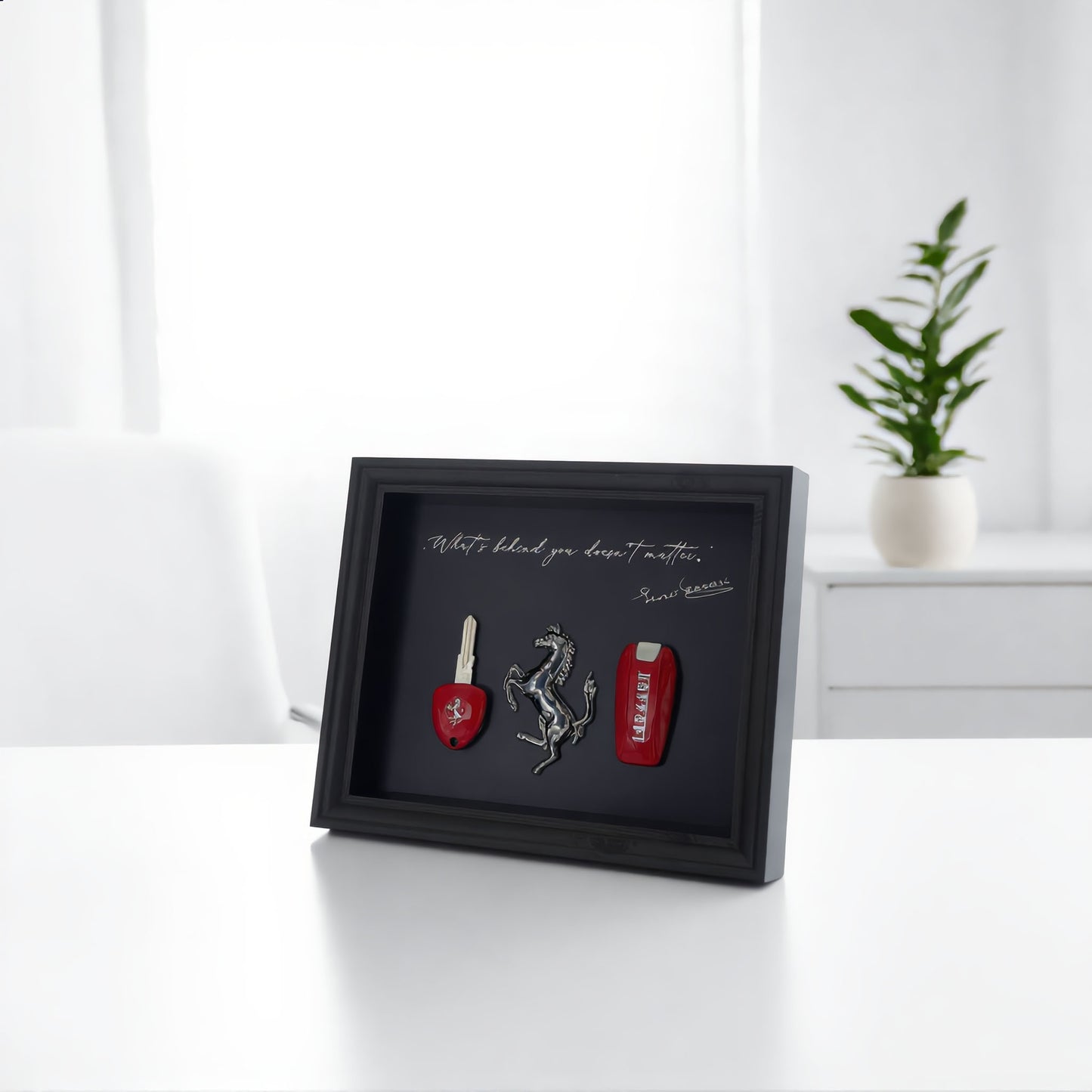 Luxury Frame Art  / Ferrari Wall Art 2 KEYS