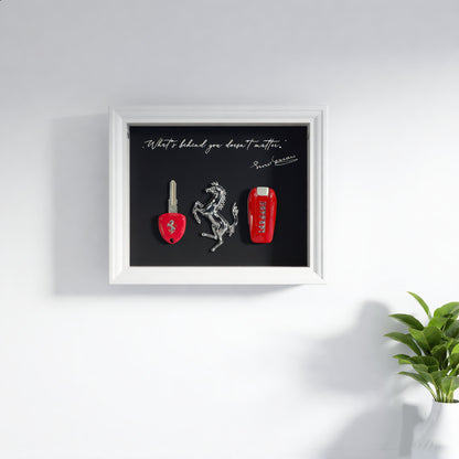 Luxury Frame Art  / Ferrari Wall Art 2 KEYS