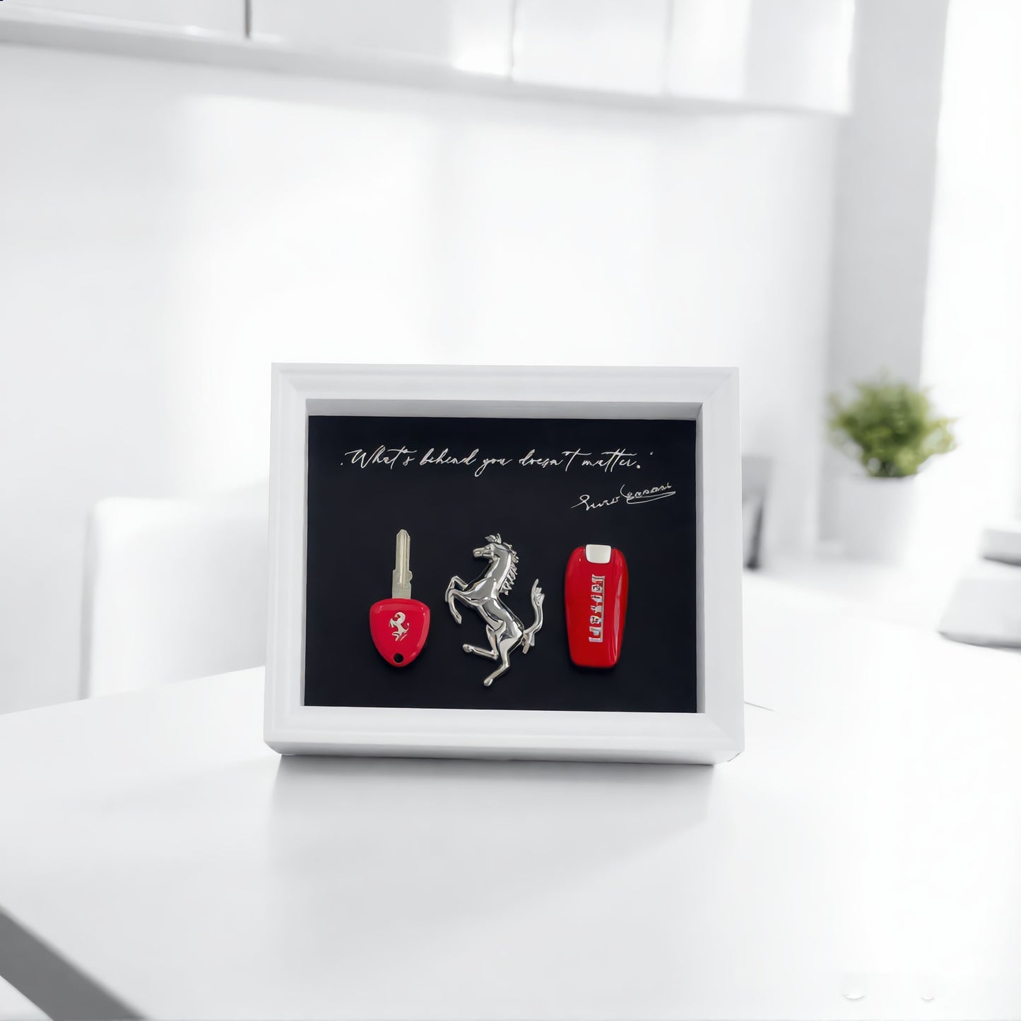 Luxury Frame Art  / Ferrari Wall Art 2 KEYS