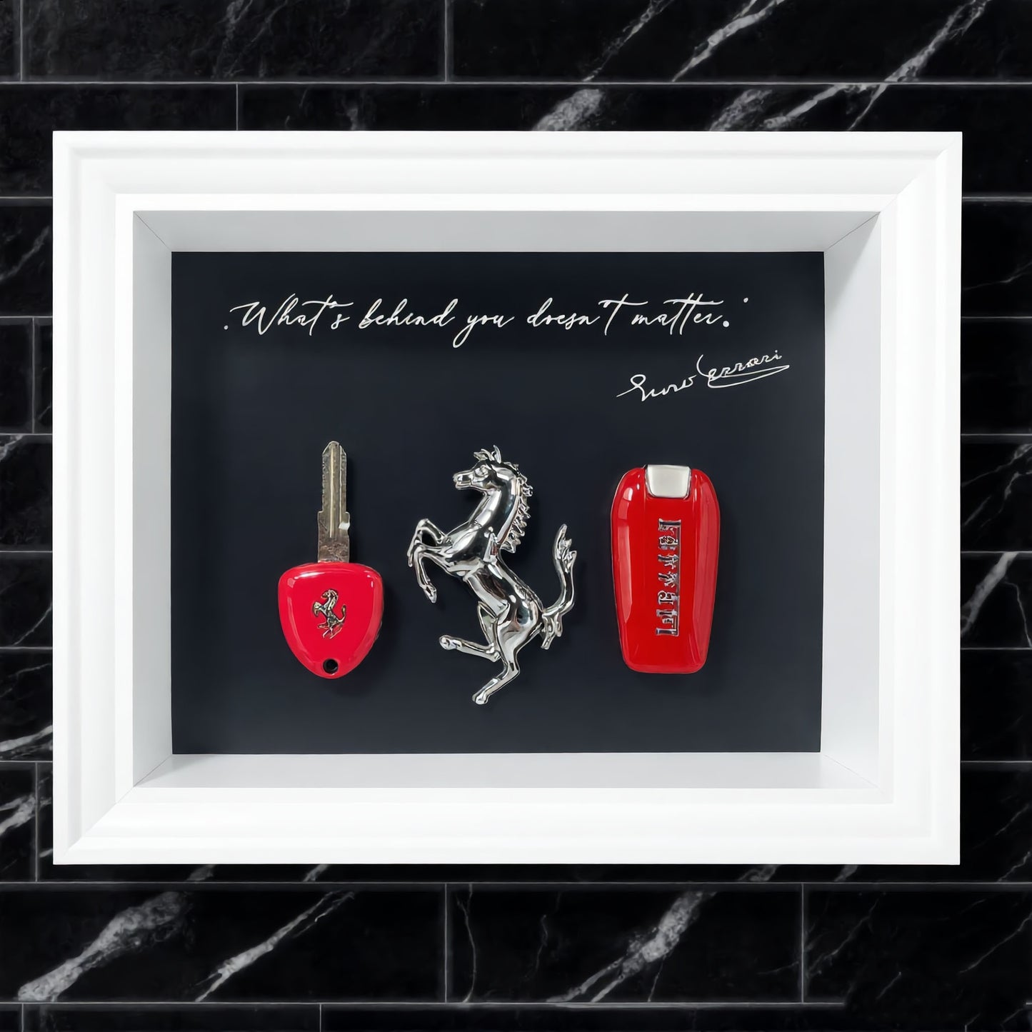 Luxury Frame Art  / Ferrari Wall Art 2 KEYS