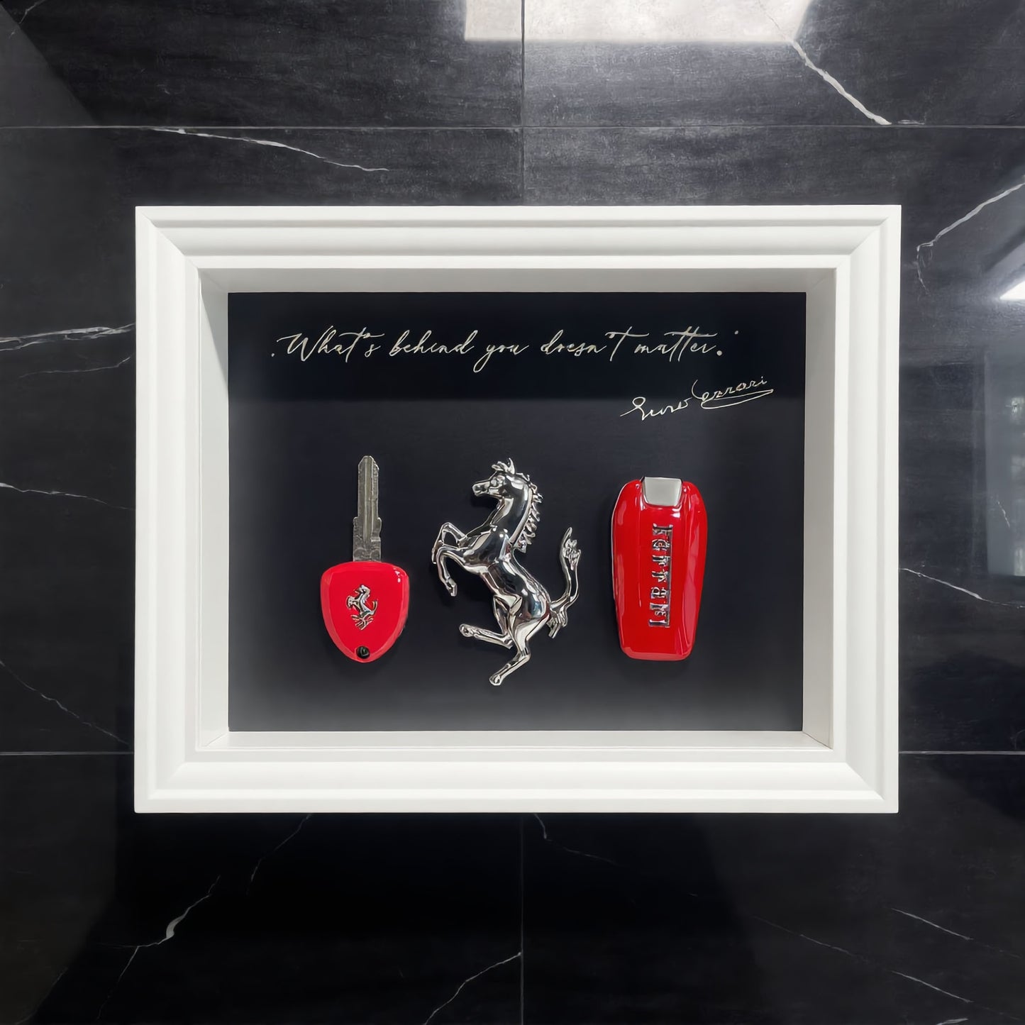 Luxury Frame Art  / Ferrari Wall Art 2 KEYS
