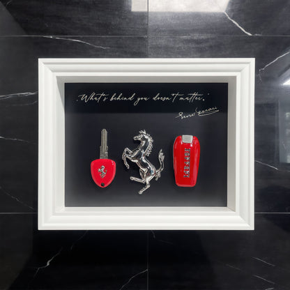 Luxury Frame Art  / Ferrari Wall Art 2 KEYS