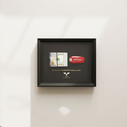 Ferrari Wall Art | Work Harder | car key 3D Frame
