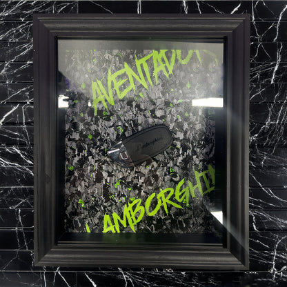Luxury Frame Art  / Lamborghini Wall Art  / Aventador