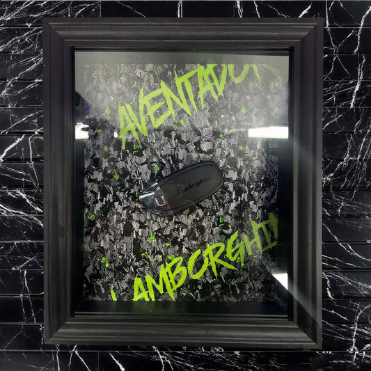 Luxury Frame Art  / Lamborghini Wall Art  / Aventador
