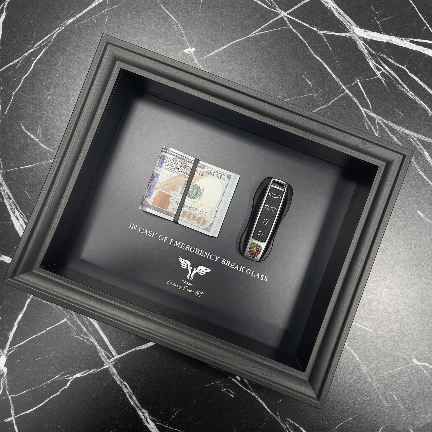 Luxury Frame Art  / Porsche Wall Art  / Stay Focused