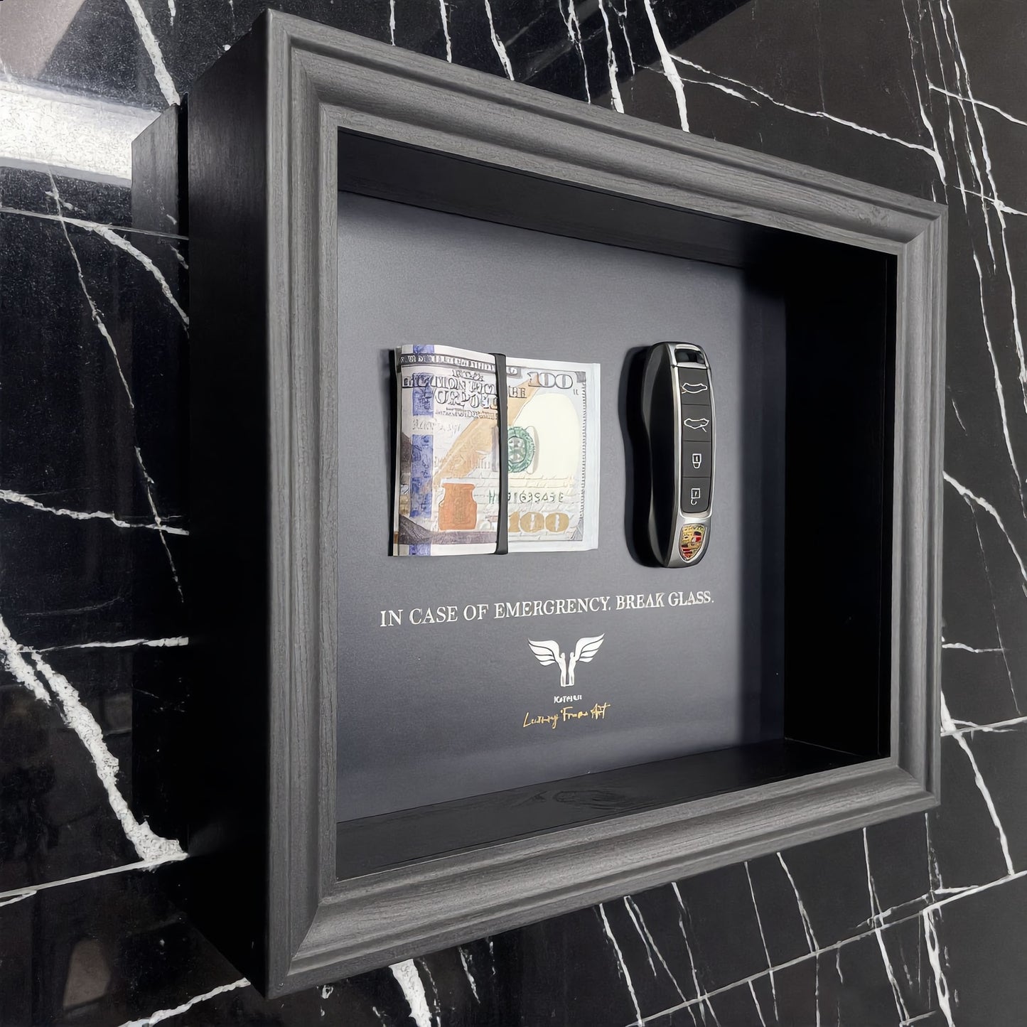 Luxury Frame Art  / Porsche Wall Art  / Stay Focused