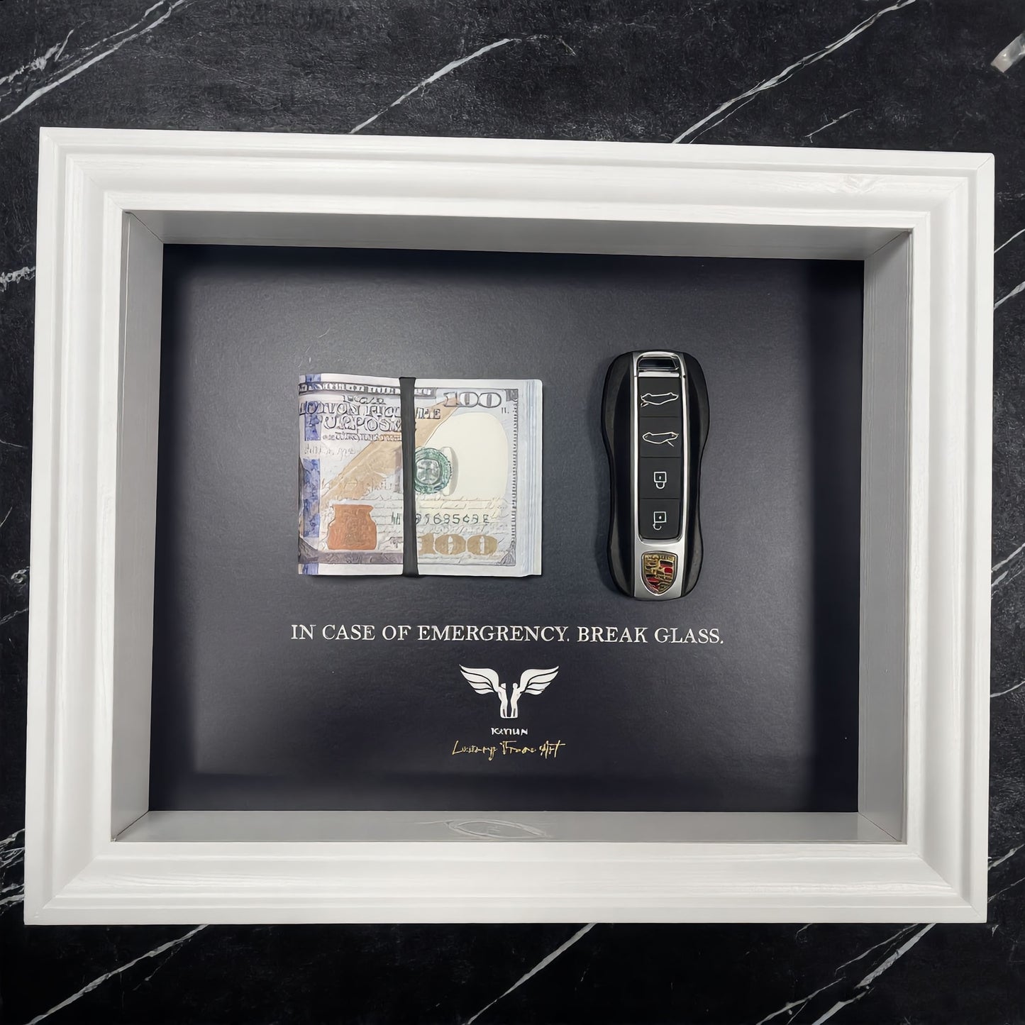 Luxury Frame Art  / Porsche Wall Art  / Stay Focused