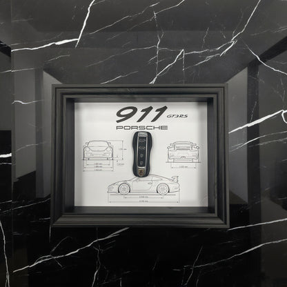 Luxury Frame Art  / Porsche Wall Art  / Stay Focused