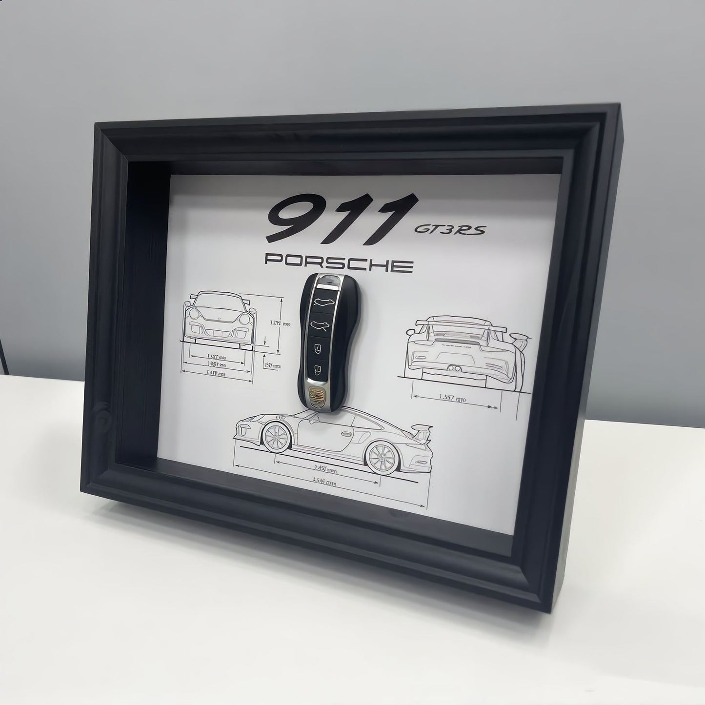 Luxury Frame Art  / Porsche Wall Art  / Stay Focused
