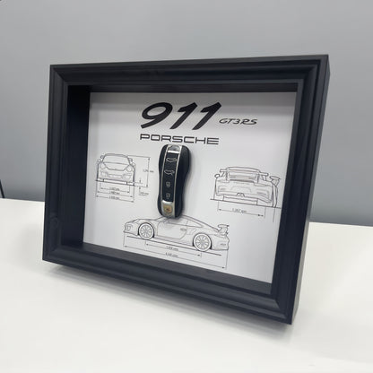 Luxury Frame Art  / Porsche Wall Art  / Stay Focused