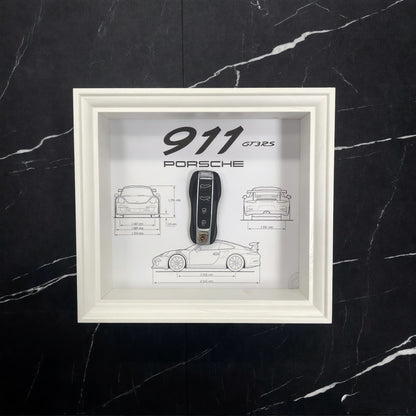 Luxury Frame Art  / Porsche Wall Art  / Stay Focused