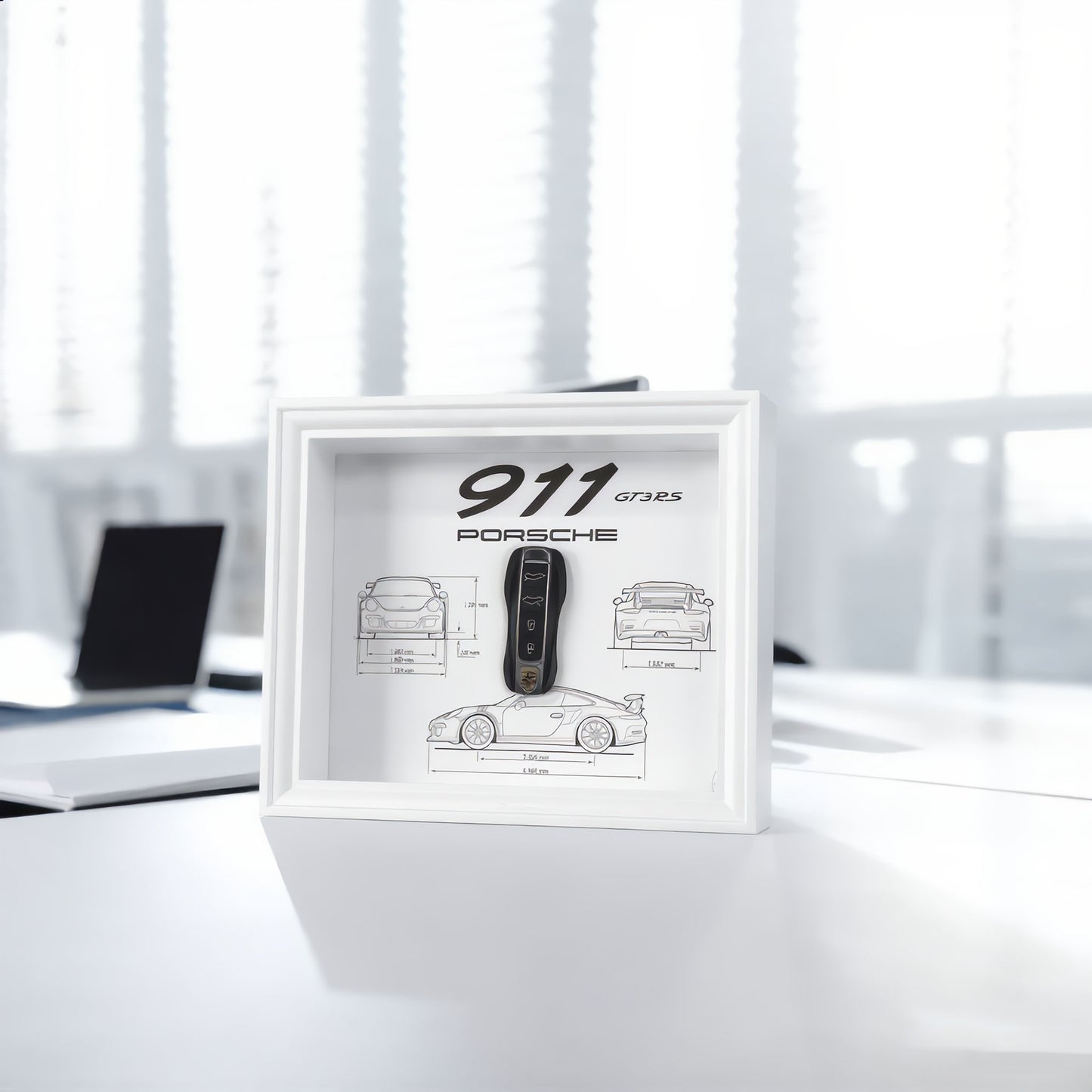 Luxury Frame Art  / Porsche Wall Art  / Stay Focused