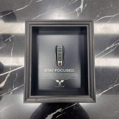 Luxury Frame Art  / Porsche Wall Art  / Stay Focused