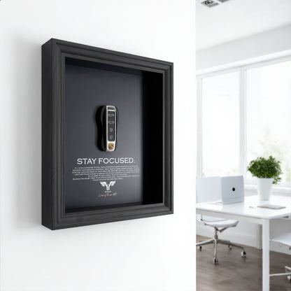 Luxury Frame Art  / Porsche Wall Art  / Stay Focused
