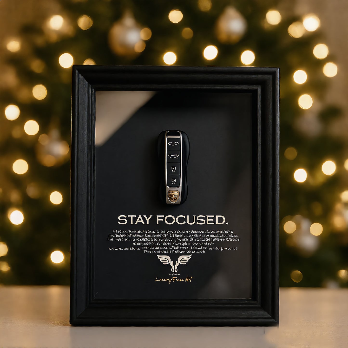 Luxury Frame Art  / Porsche Wall Art  / Stay Focused