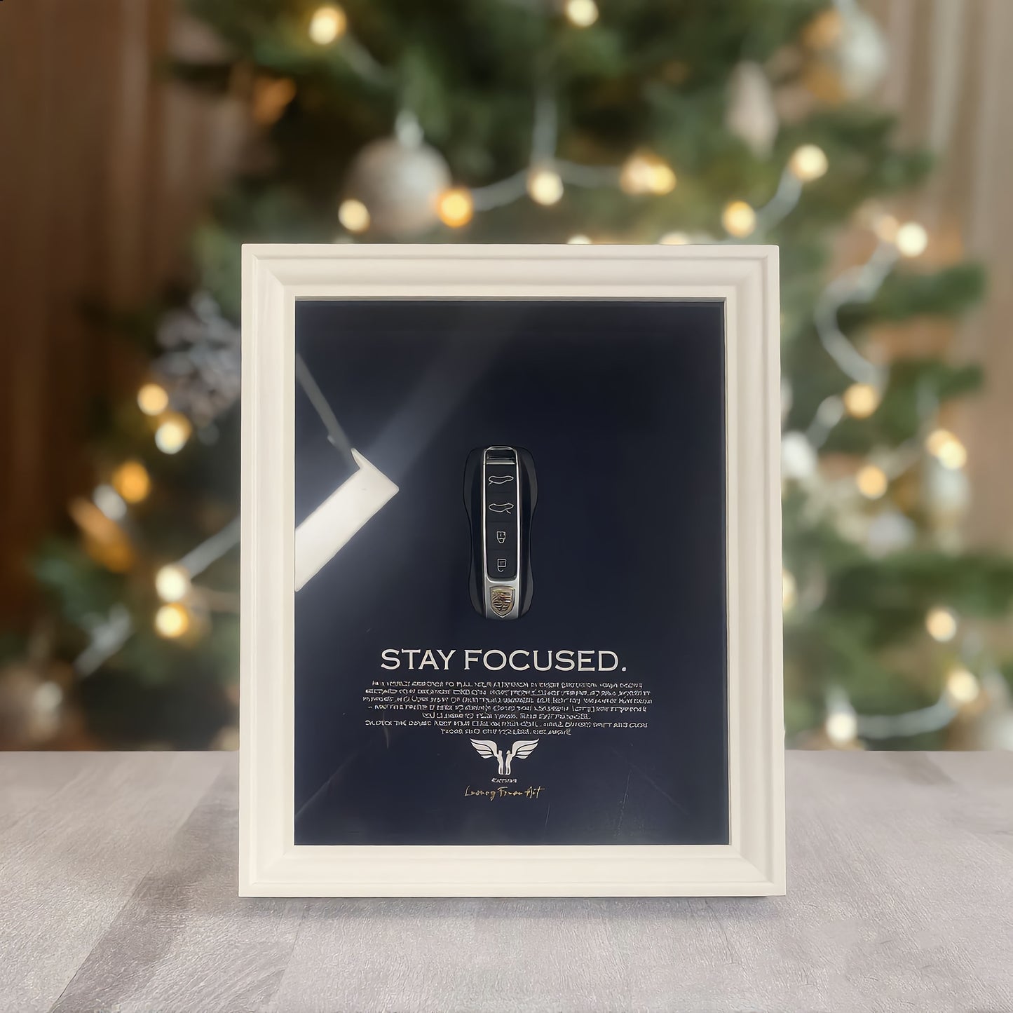 Luxury Frame Art  / Porsche Wall Art  / Stay Focused