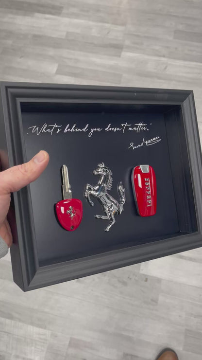 Luxury Frame Art  / Ferrari Wall Art 2 KEYS