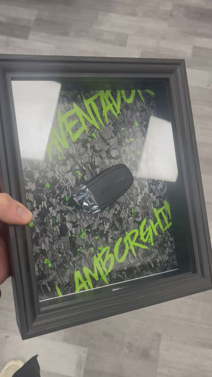 Luxury Frame Art  / Lamborghini Wall Art  / Aventador